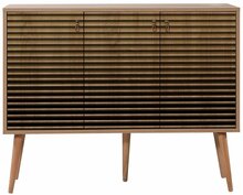 Kummut Kalune Design Mega 220, 120 x 36 x 90 cm, tamm/must