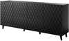 Kummut Cama Meble Asti, 200 x 42 x 82 cm, must matt