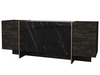 Kummut Kalune Design Veyron 804TRH3522, 46.6 x 180 x 75.5 cm, pruun/must