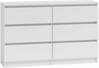 Kummut Top E Shop Malwa M6 120 BIEL, 120 x 30 x 77 cm, valge
