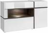 Kummut ASM Cross, 150 x 45 x 92 cm, valge/pruun