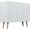 Kummut Kocot Kids Toronto, 120 x 39.5 x 95.5 cm, valge