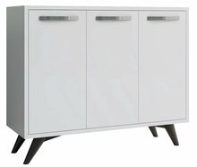 Kummut Kalune Design Piffa 811MDD4142, 35 x 100 x 82 cm, valge