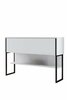 Kummut Hanah Home Liuksas, 120 x 80 x 30 cm, must/valge