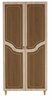 Riidekapp Kalune Design Stil 622, 90 x 52 x 192 cm, pruun/tamm