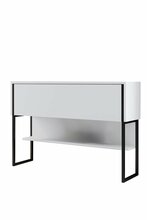Kummut Hanah Home Liuksas, 120 x 80 x 30 cm, must/valge