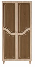 Riidekapp Kalune Design Stil 622, 90 x 52 x 192 cm, pruun/tamm