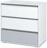 Kummut Littlesky Dalia, 80 x 45 x 81 cm, valge/hall