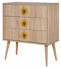 Kummut Kalune Design City Seed, 40 x 80 x 89 cm, mitmevärviline