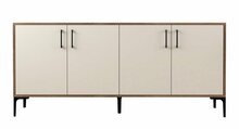 Kummut Kalune Design Kiev 845HCT5305, 35 x 180 x 78 cm, kreemjas