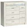 Kummut Halmar Indianapolis I17, 108.5 x 42 x 104 cm, valge