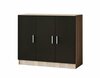 Kummut Kalune Design Vario E, 38.1 x 89.1 x 73.8 cm, pruun/must