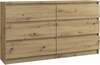 Kummut Top E Shop M6 140, 138 x 40 x 77 cm, pruun