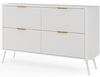 Kummut Eltap Chavelle, 150 x 90 x 40 cm, valge
