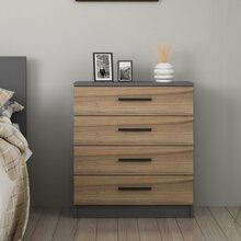 Kummut Kalune Design Kale 4924, 42 x 70 x 79 cm, pähkel/pruun