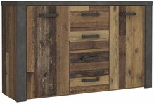 Kummut Forte Magara MGAK236, 41.3 x 136 x 83.1 cm, tumepruun