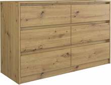 Kummut Top E Shop Karo K120 Artisan, 120 x 40 x 75 cm, pruun