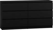 Kummut Top E Shop Malwa M6, 138 x 40 x 77 cm, must
