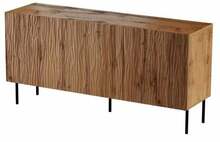 Kummut Halmar Jungle 152, 42 x 152 x 74.5 cm, pruun/must