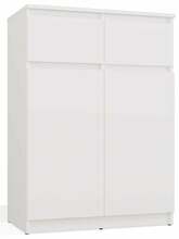 Kummut Top E Shop Malwa 2DD2S, 39.5 x 70 x 97 cm, valge