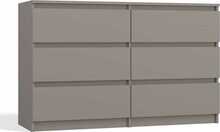 Kummut Top E Shop Malwa M6/120, 120 x 30 x 75 cm, pruun/hall
