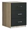 Kummut Kalune Design Vario C 956LCS1302, 46.5 x 44.5 x 61.8 cm, tamm/must