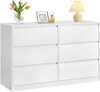 Kummut Vasagle LTS616B01, 40 x 119.4 x 75 cm, must