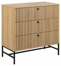 Kummut Actona Albany, 40 x 80.6 x 80.4 cm, must/pruun