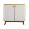 Kummut Notio Living, pruun/valge