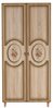 Riidekapp Kalune Design Stil 420, 90 x 52 x 192 cm, sonoma tamm/tumepruun