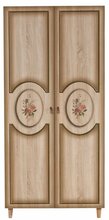 Riidekapp Kalune Design Stil 420, 90 x 52 x 192 cm, sonoma tamm/tumepruun