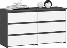 Kummut Akord CL100 6SZSZ, must/valge