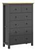 Kummut Black Red White Hesen 6S, hall/pruun