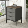Kummut Kalune Design VS3, 44.5 x 54 x 70 cm, antratsiit/pruun