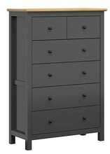 Kummut Black Red White Hesen 6S, hall/pruun