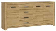 Kummut Forte Havanna HVNK341, 42.2 x 206 x 95.7 cm, tamme värvi