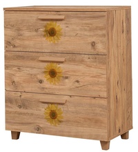 Kummut Kalune Design Leva Gravis Seed, 43 x 80 x 95 cm, pruun