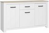 Kummut Forte Elara II, 42.2 x 161.4 x 95.7 cm, valge/pruun
