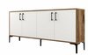 Kummut Kalune Design Kiev 845HCT5302, 35 x 180 x 78 cm, pruun/valge