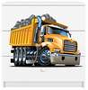 Kummut Kocot Kids Babydreams Truck, 41 x 80 x 80.5 cm, valge