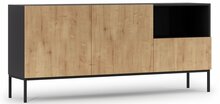 Kummut Eltap Lanzzi SF-LAN-A-KOM180, 40 x 180 x 80 cm, pruun/must