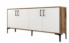 Kummut Kalune Design Kiev 845HCT5302, 35 x 180 x 78 cm, pruun/valge
