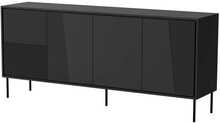 Kummut Cama Meble Abi 301261, 45 x 200 x 88 cm, matt must