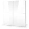 Kummut Halmar Livo KM-100, 29 x 100 x 100 cm, valge