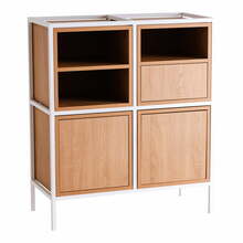 Kummut CustomForm Skap, 102 x 88 x 40 cm, valge