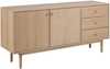 Kummut Actona Aston Sideboard, 160 x 40 x 75 cm, tamm/pruun
