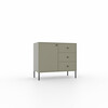 Kummut Adrk Furniture Tili 1D 3S, roheline
