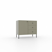Kummut Adrk Furniture Tili 1D 3S, roheline