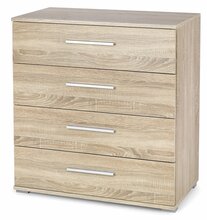 Kummut Halmar Lima Km3, 40 x 77 x 82 cm, tammevärv