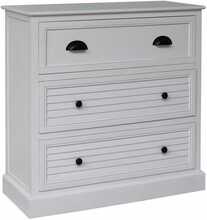 Kummut Home4you Meldon 89132, 35 x 80 x 80 cm, valge